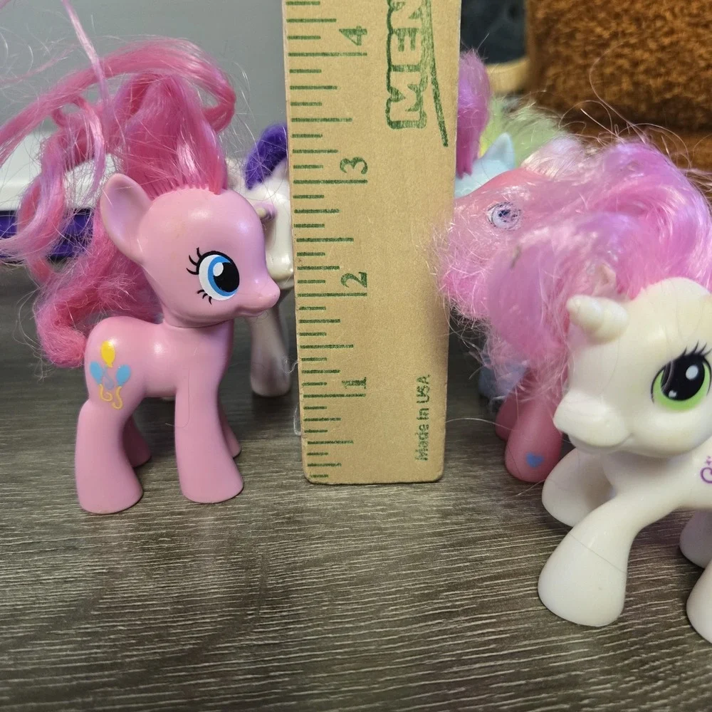 Mixed Hasbro My Little Pony Dolls Lot of 6 Ponies G3 G4 Applejack Pinkie Pie
